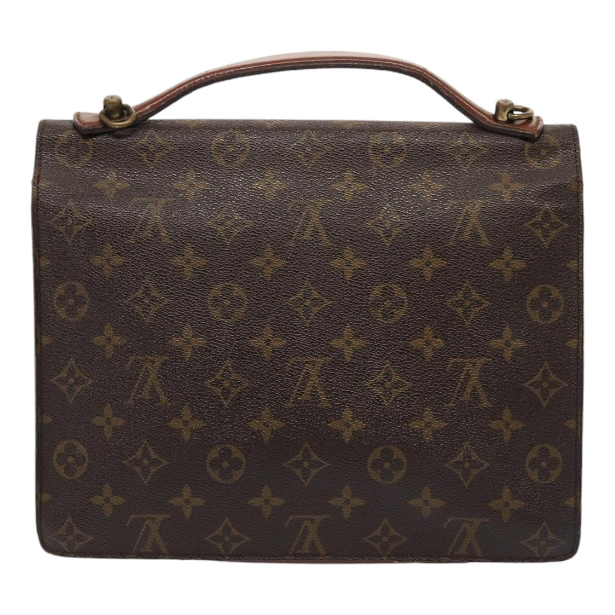 LOUIS VUITTON Monogram Monceau 28 Hand Bag 2way LV Auth