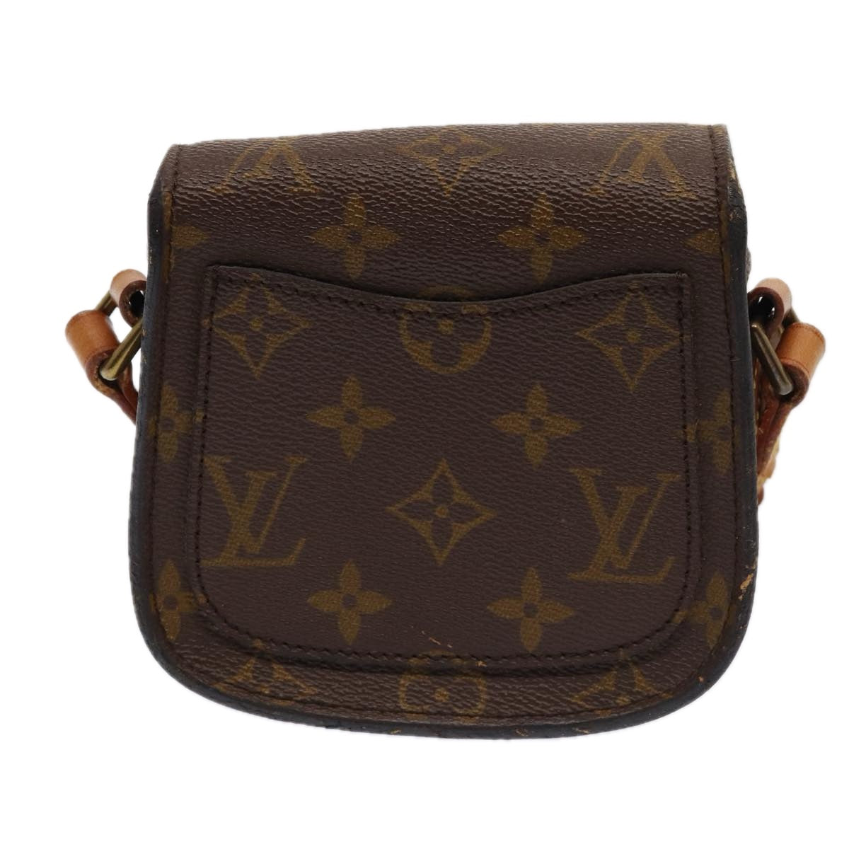 LOUIS VUITTON Monogram Bebe Monogram Saint Cloud Bag Auth