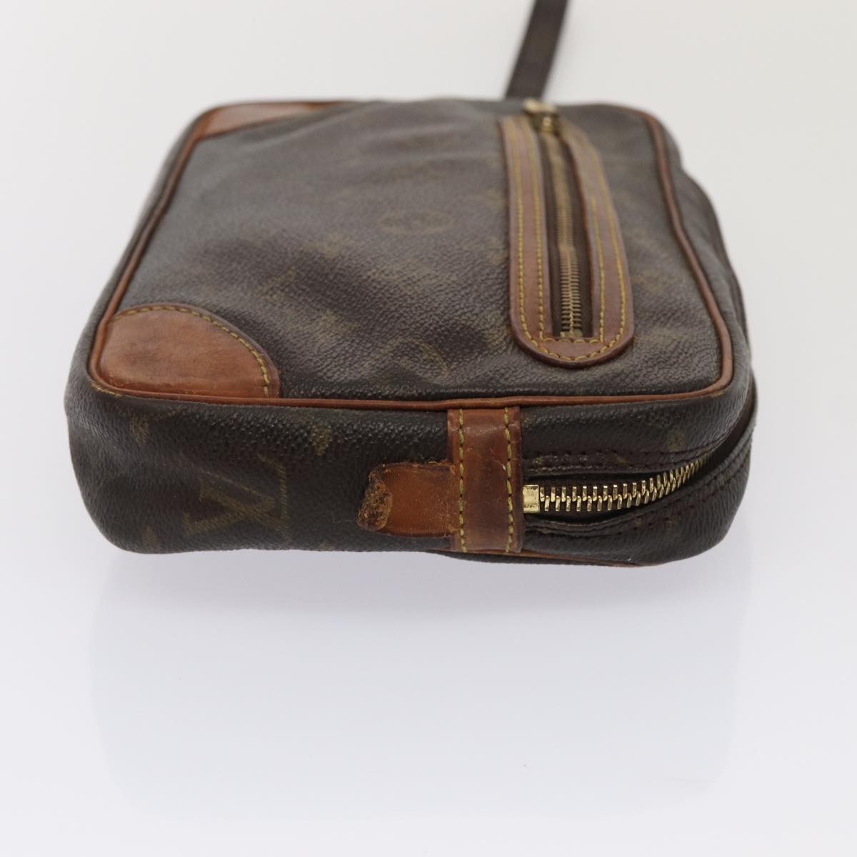 LOUIS VUITTON Monogram Marly Dragonne GM Clutch Bag LV Auth