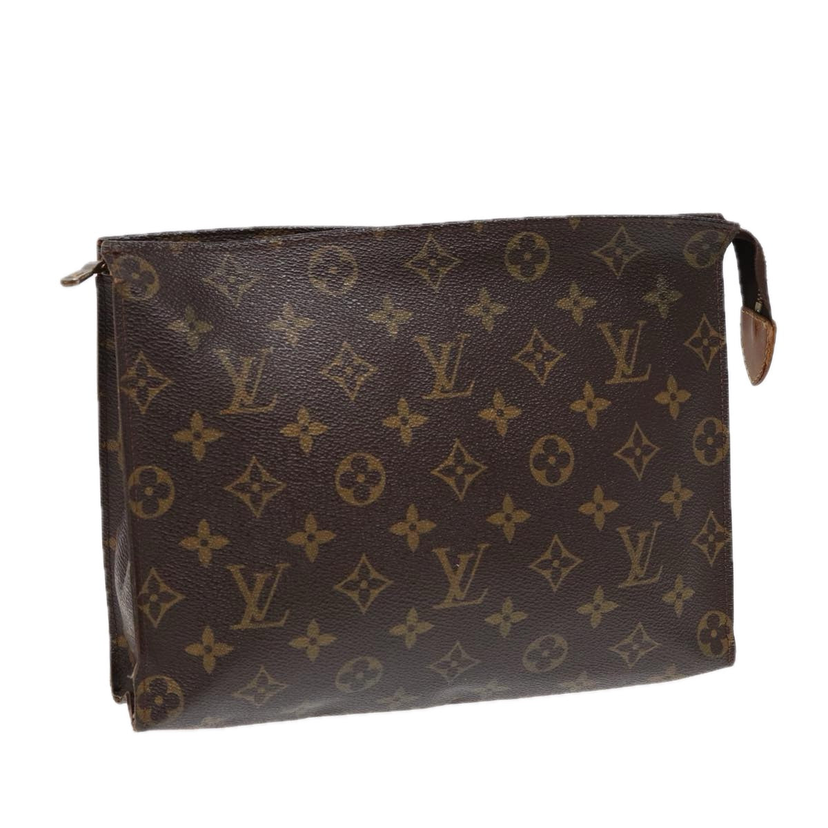 LOUIS VUITTON Monogram Poche Toilette 26 Pouch LV Auth