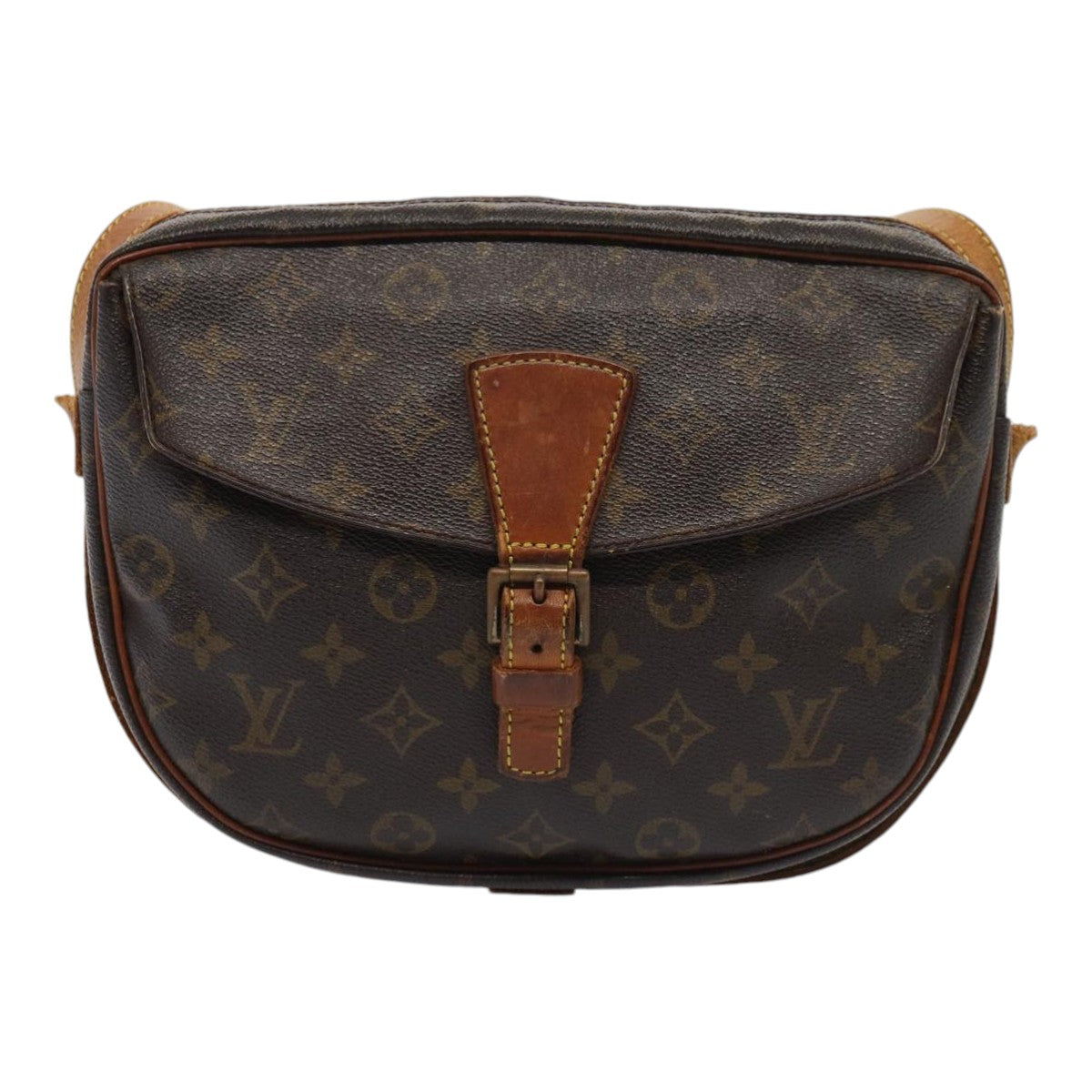 LOUIS VUITTON Monogram Jeune Fille GM Shoulder Bag LV Auth