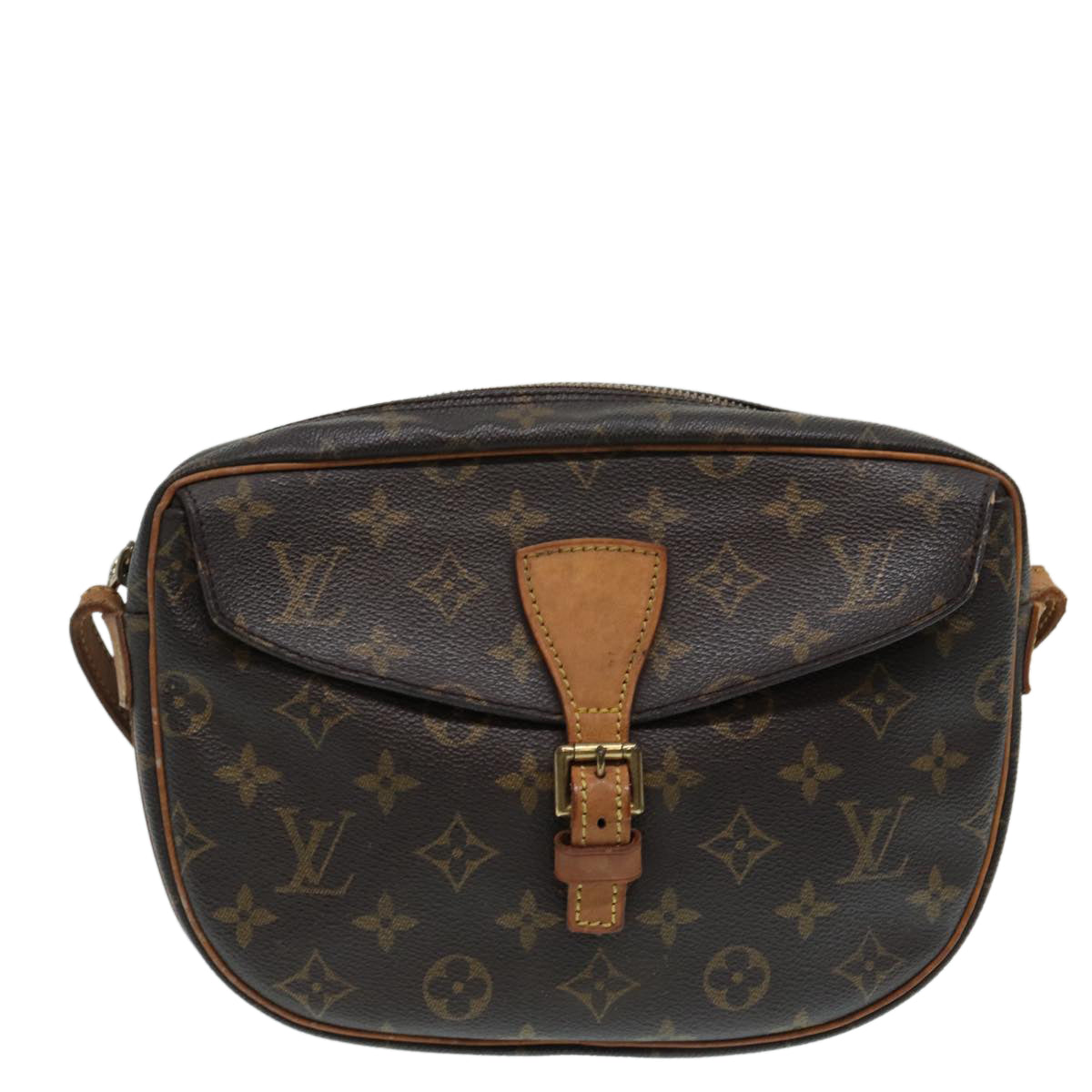 LOUIS VUITTON Monogram Jeune Fille MM Shoulder Bag LV Auth