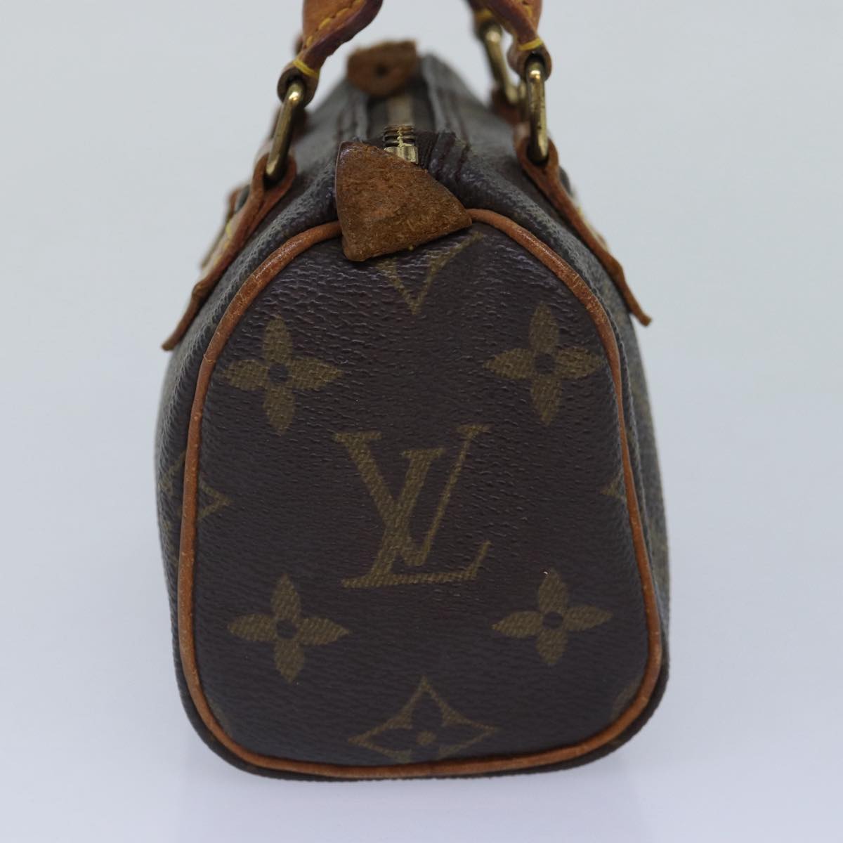 LOUIS VUITTON Monogram Mini Hand Bag LV Auth