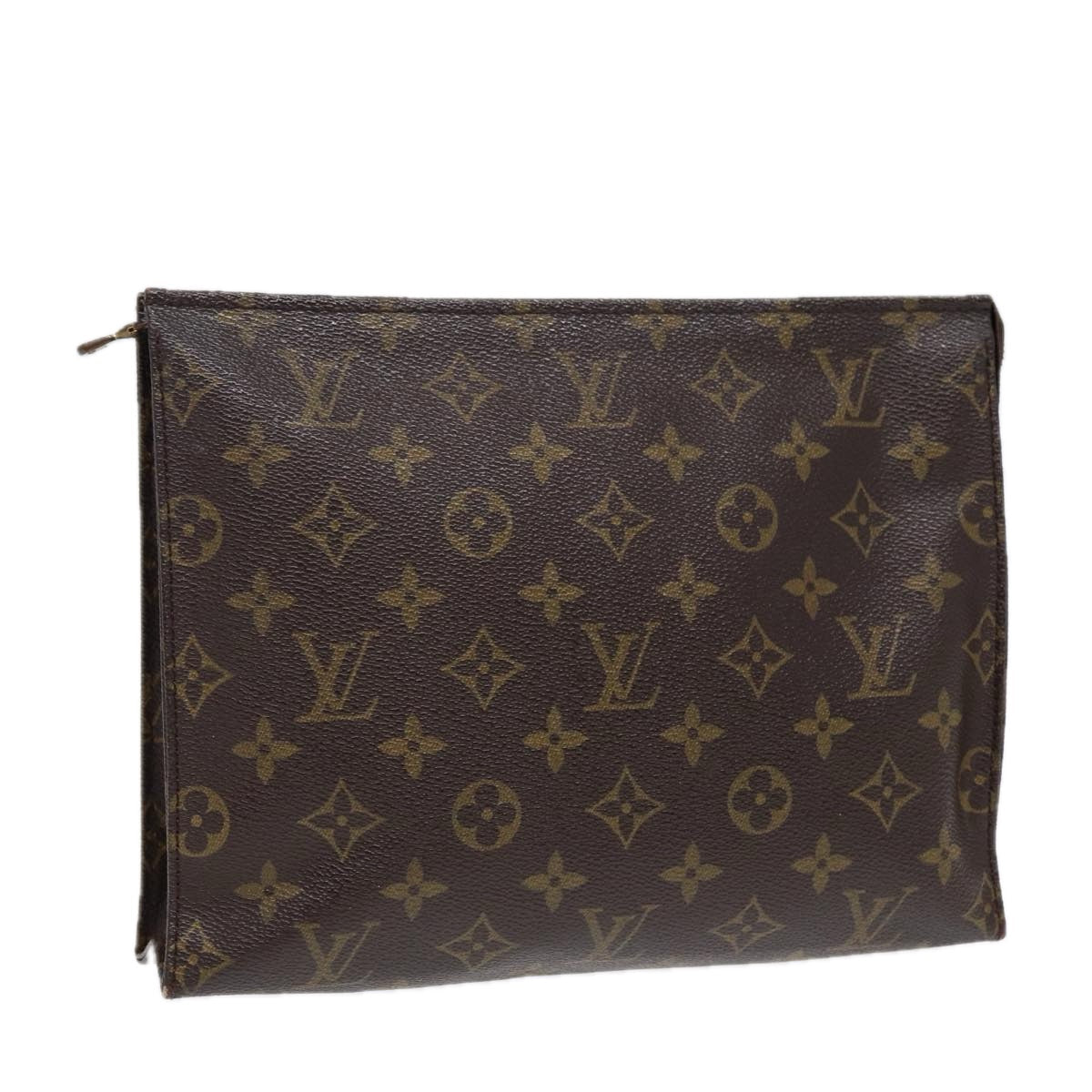 LOUIS VUITTON Monogram Poche Toilette 26 Pouch LV Auth