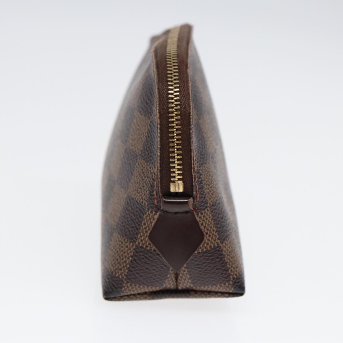 LOUIS VUITTON Damier Ebene Pochette Cosmetic PM Pouch LV Auth