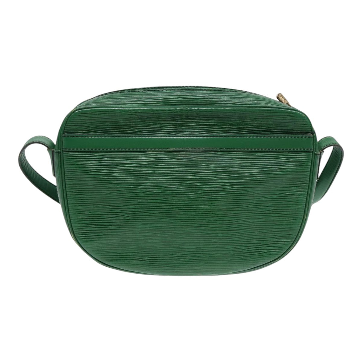 LOUIS VUITTON Epi Jeune Fille MM Shoulder Bag Green LV Auth