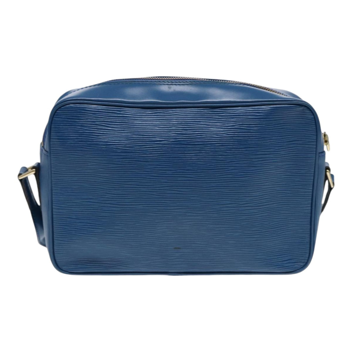LOUIS VUITTON Epi Trocadero 27 Shoulder Bag Blue LV Auth
