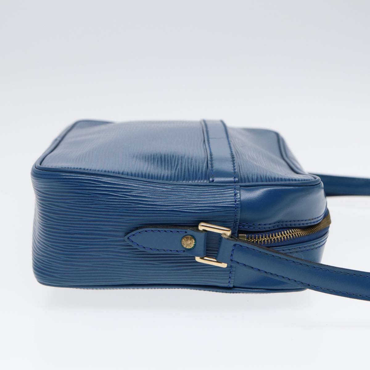LOUIS VUITTON Epi Trocadero 27 Shoulder Bag Blue LV Auth