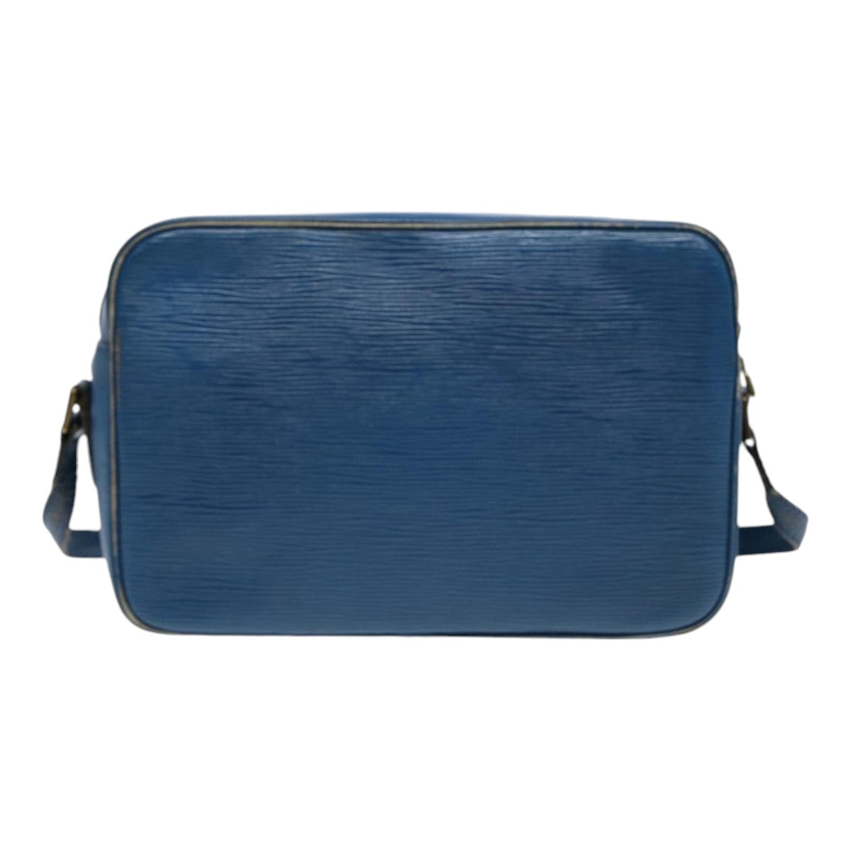 LOUIS VUITTON Epi Trocadero 27 Shoulder Bag Blue LV Auth
