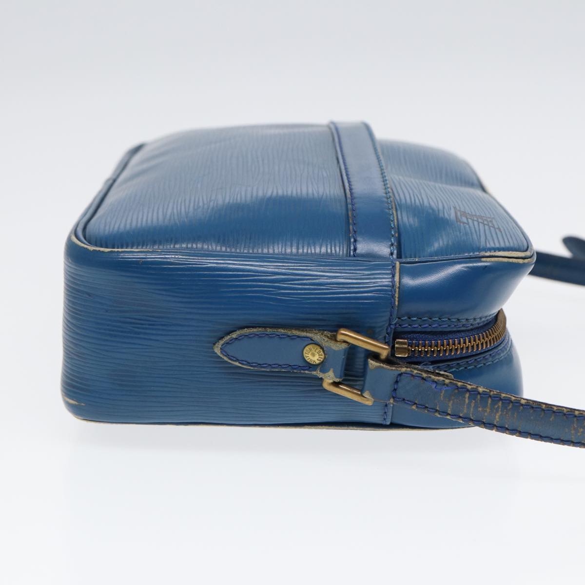 LOUIS VUITTON Epi Trocadero 27 Shoulder Bag Blue LV Auth