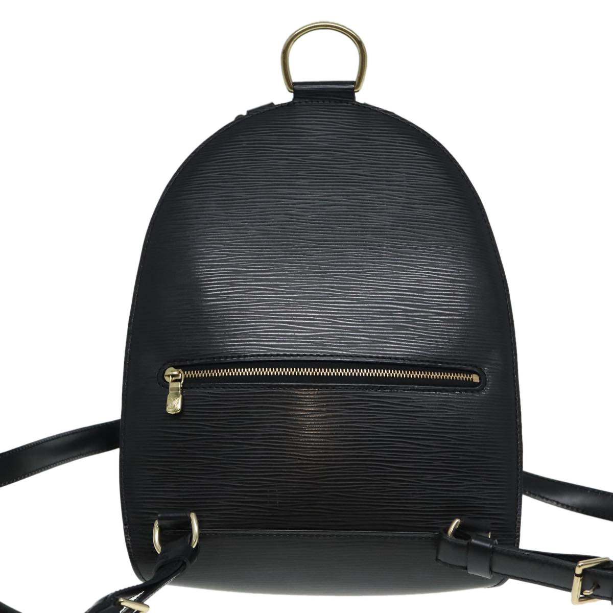 LOUIS VUITTON Epi Mabillon Backpack Black LV Auth