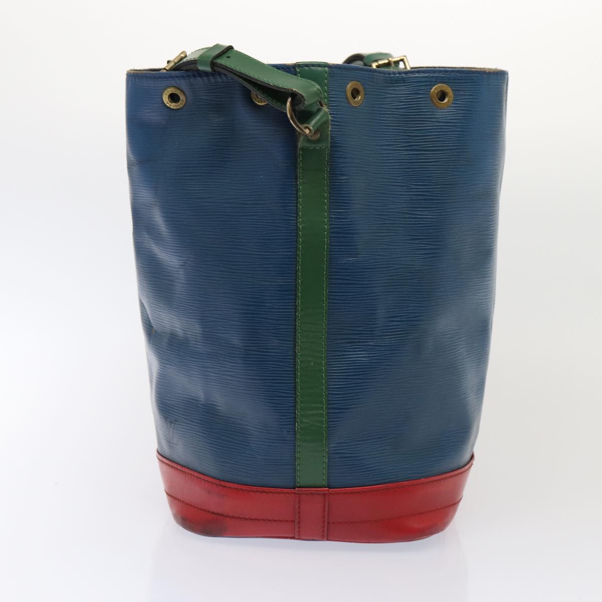 LOUIS VUITTON Epi Toriko Color Noe ShoulderBag Red Blue Green Auth