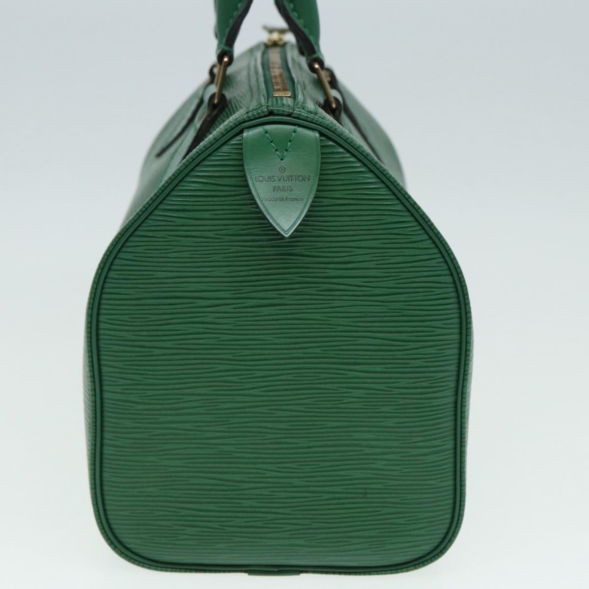 LOUIS VUITTON Epi Hand Bag Borneo Green LV Auth