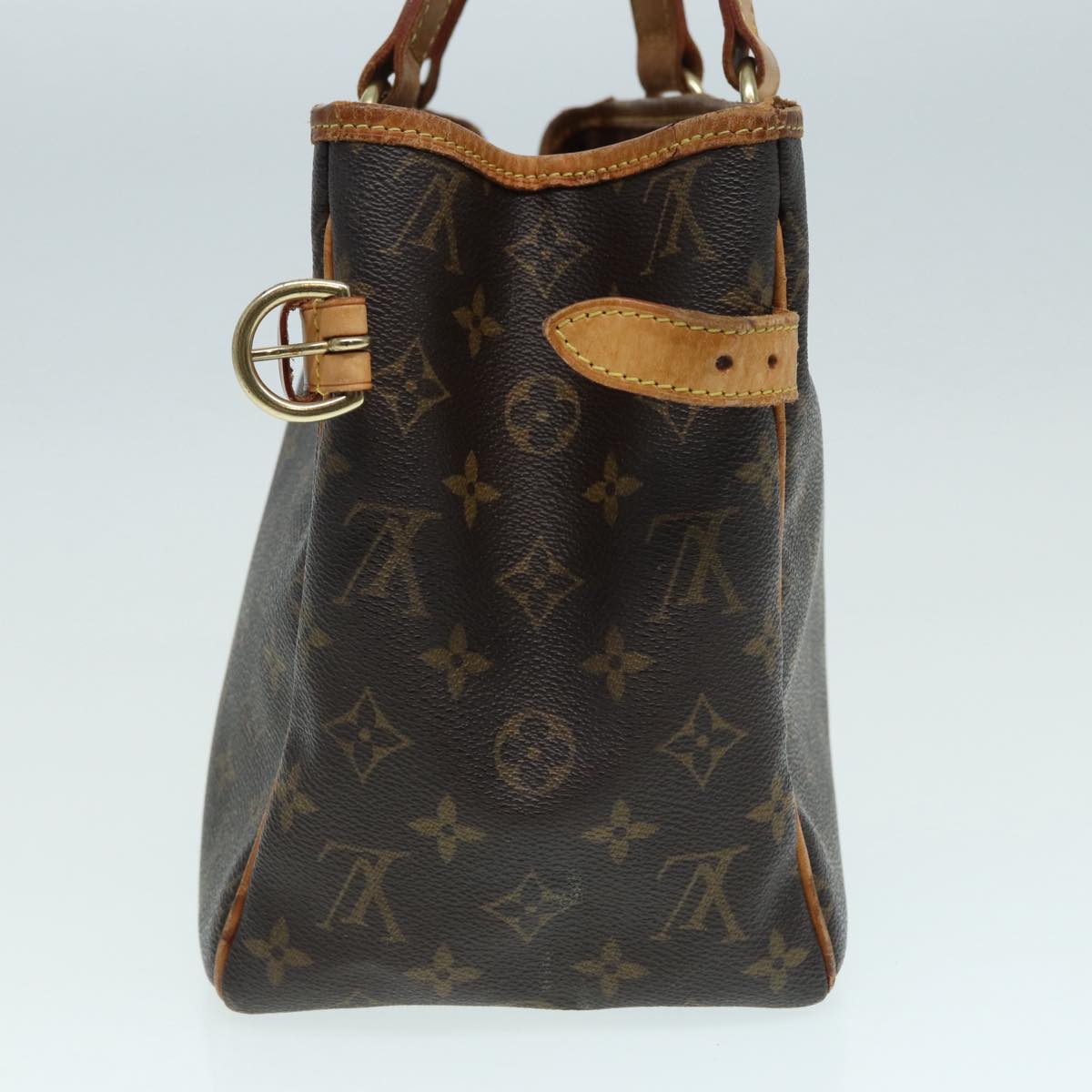 LOUIS VUITTON Monogram Batignolles Horizontal Tote Bag LV Auth