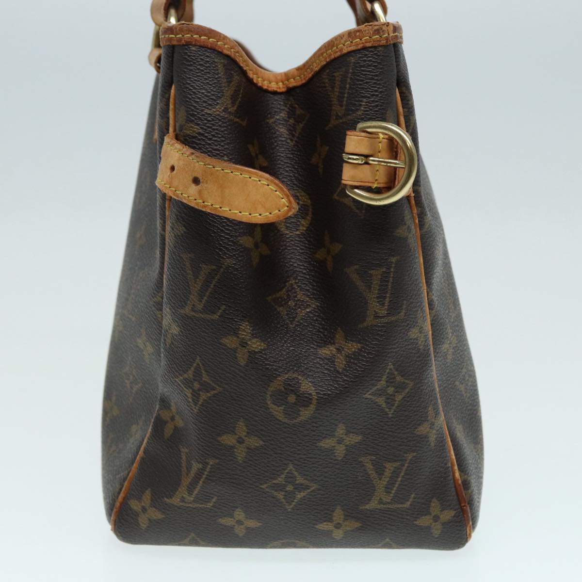 LOUIS VUITTON Monogram Batignolles Horizontal Tote Bag LV Auth