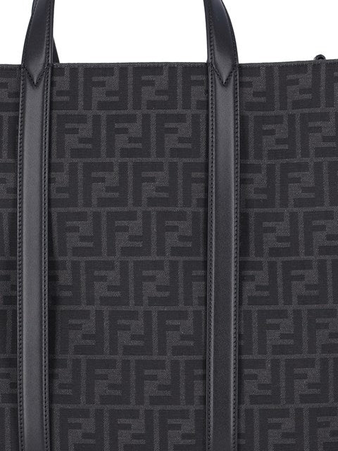 Fendi Men Fendi - 'Ff' Jacquard Shopper