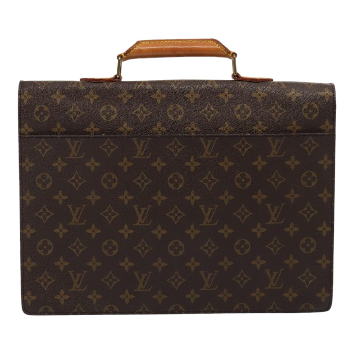 LOUIS VUITTON Monogram Serviette Conseiller Briefcase LV Auth Handbag