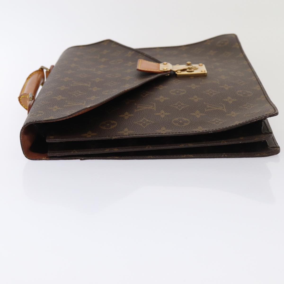 LOUIS VUITTON Monogram Serviette Conseiller Briefcase LV Auth Handbag