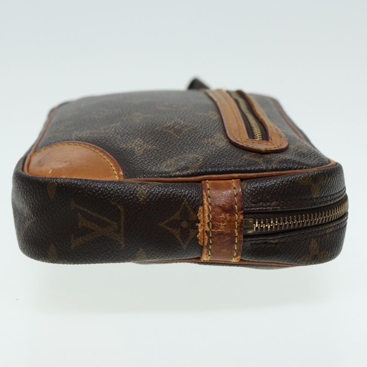 LOUIS VUITTON Monogram Marly Dragonne GM Clutch Bag LV Auth