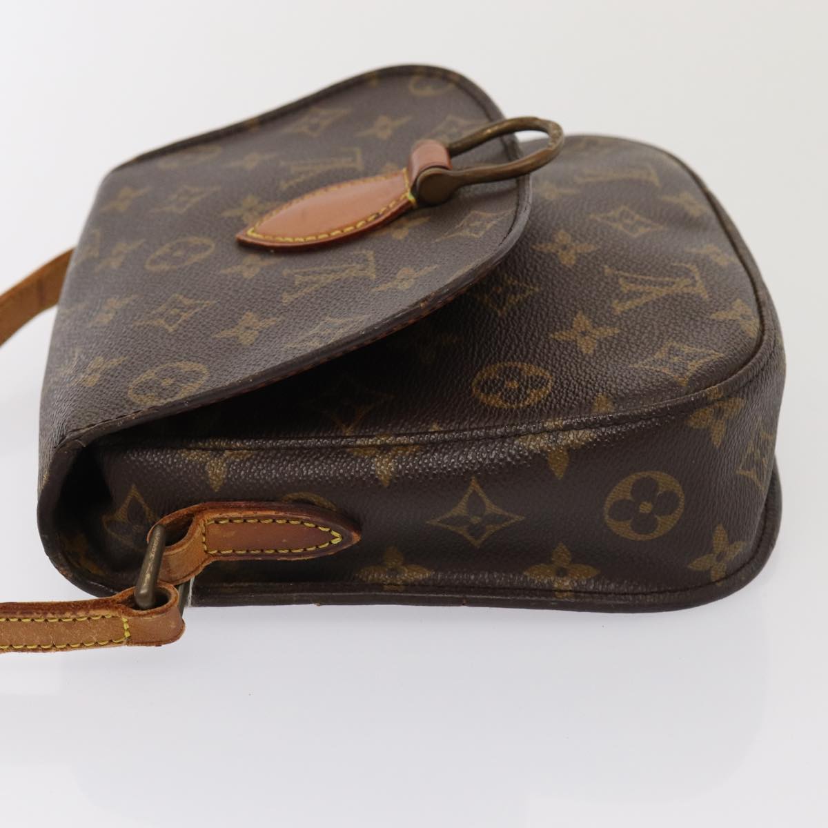 LOUIS VUITTON Monogram Saint Cloud MM Shoulder Bag LV Auth