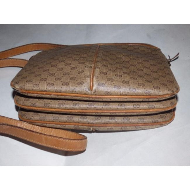 Gucci Leather Canvas Crossbody