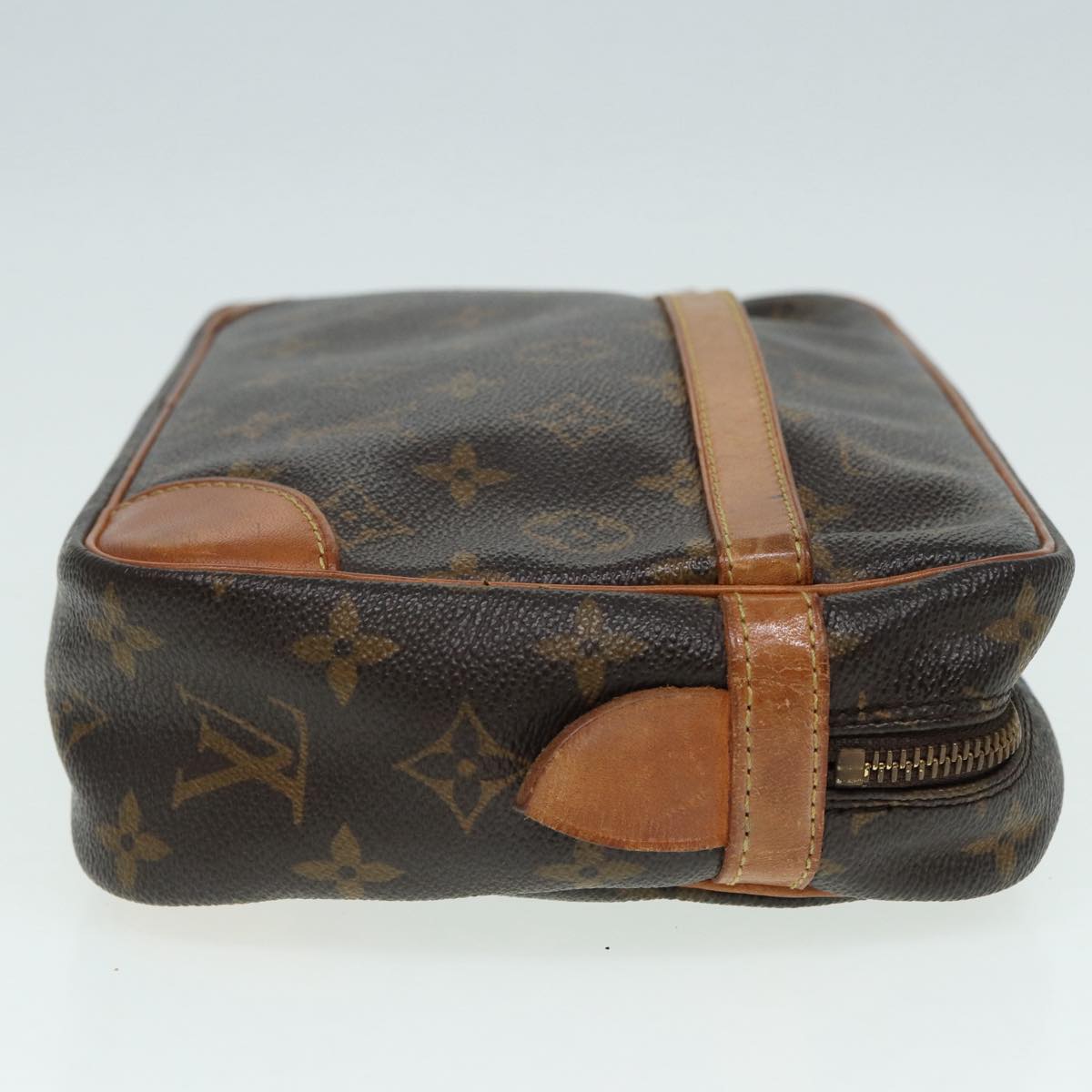 LOUIS VUITTON Monogram Compiegne 28 Clutch Bag LV Auth