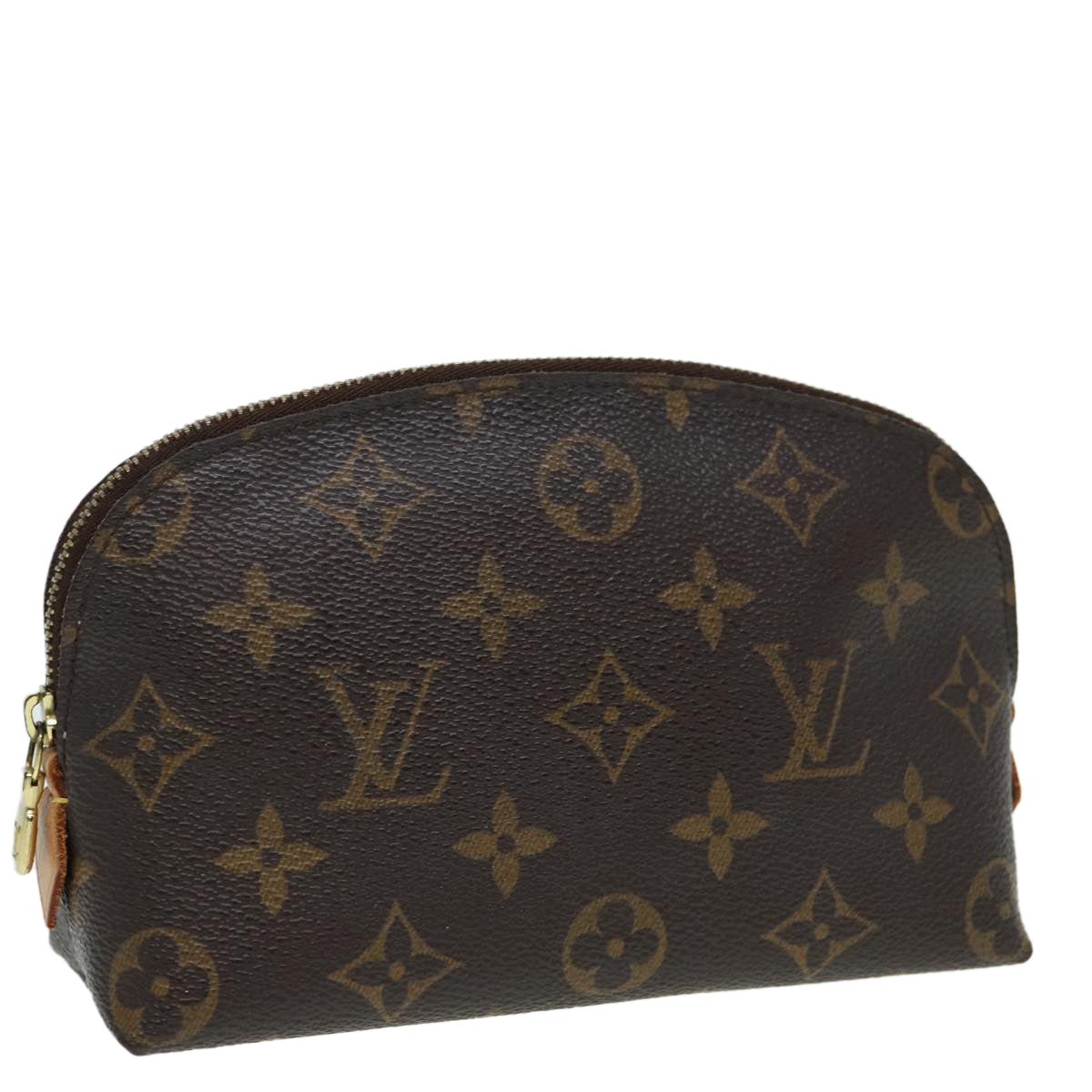 LOUIS VUITTON Monogram Pochette Cosmetic PM Cosmetic Pouch LV Auth
