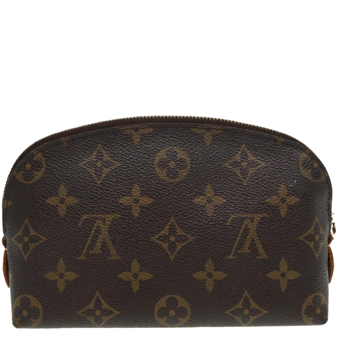 LOUIS VUITTON Monogram Pochette Cosmetic PM Cosmetic Pouch LV Auth