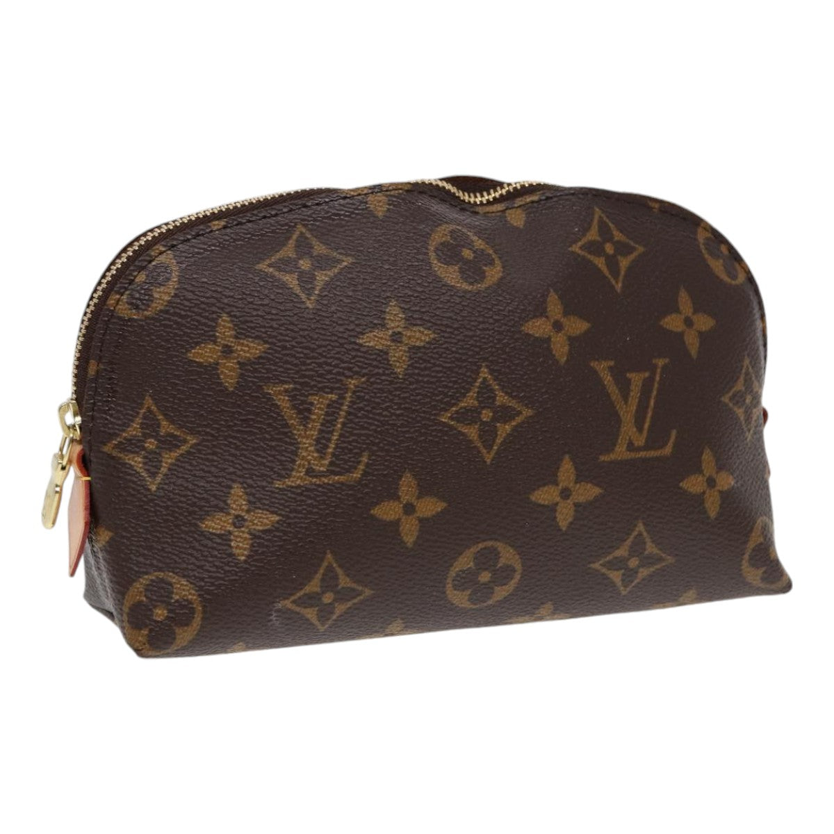 LOUIS VUITTON Monogram Pochette Cosmetic PM Cosmetic Pouch LV Auth