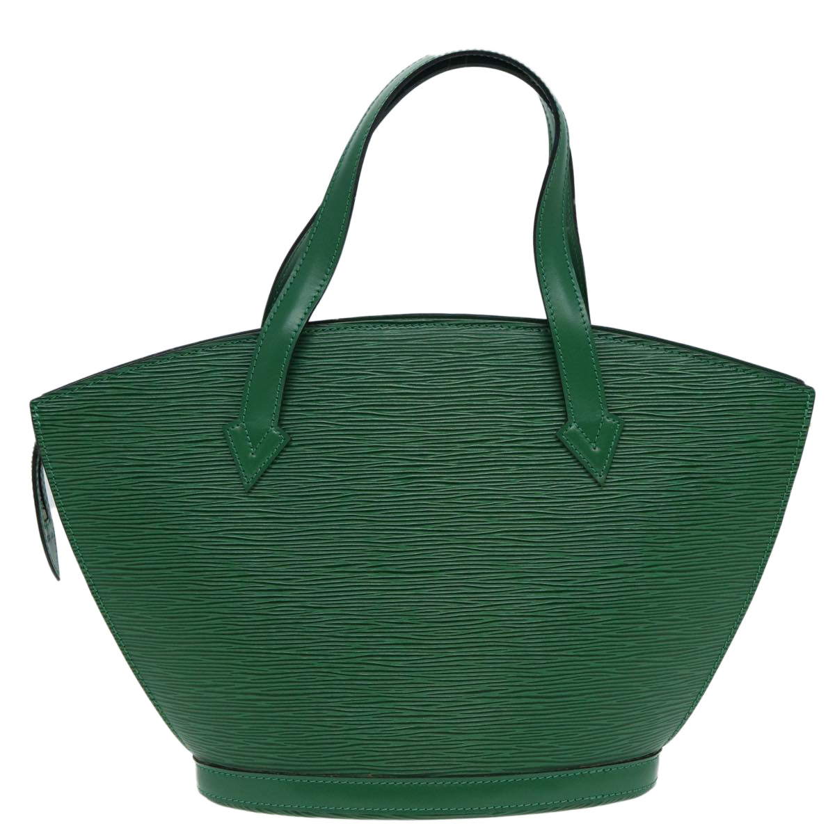 LOUIS VUITTON Epi Saint Jacques Hand Bag Green LV Auth