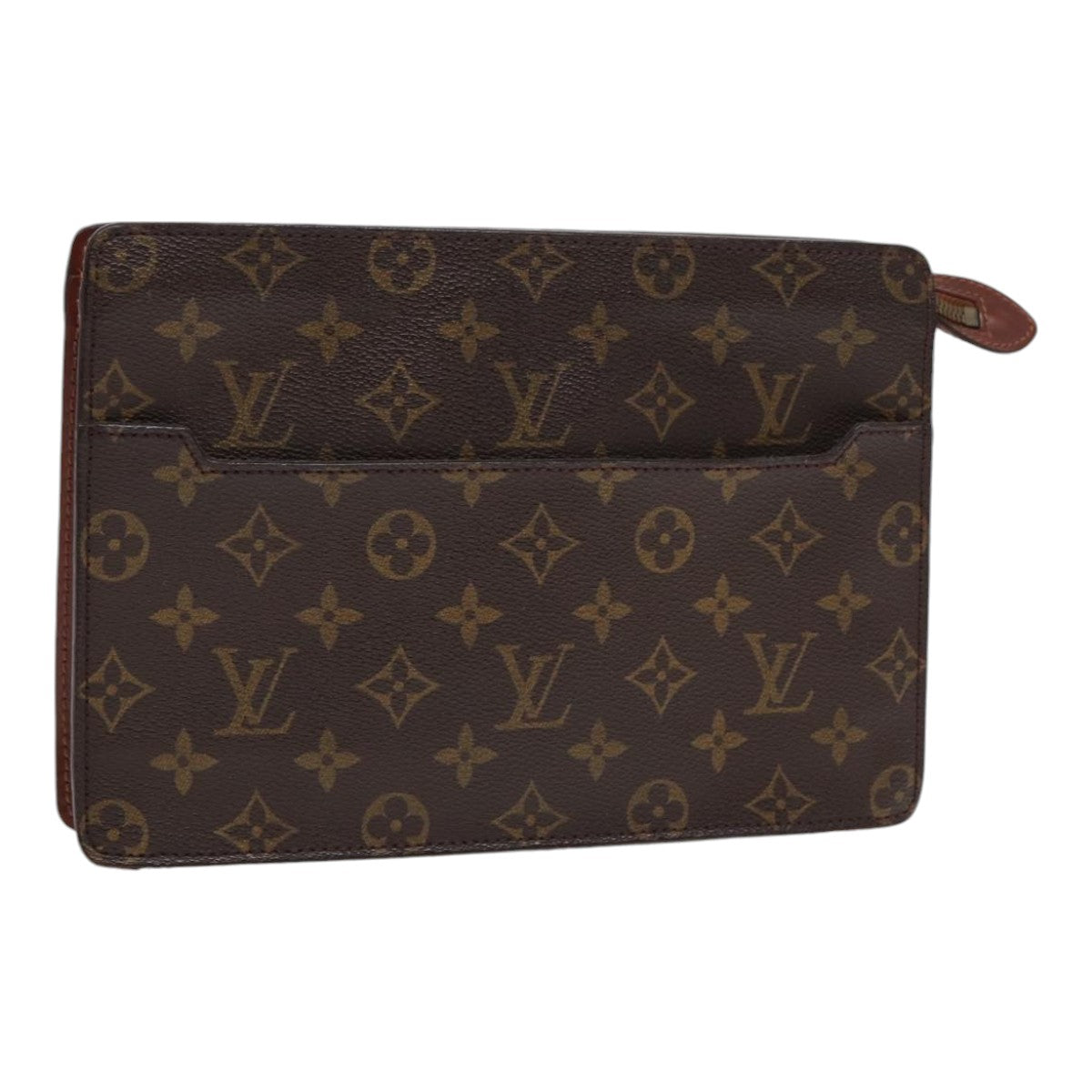 LOUIS VUITTON Monogram Pochette Homme Clutch Bag LV Auth