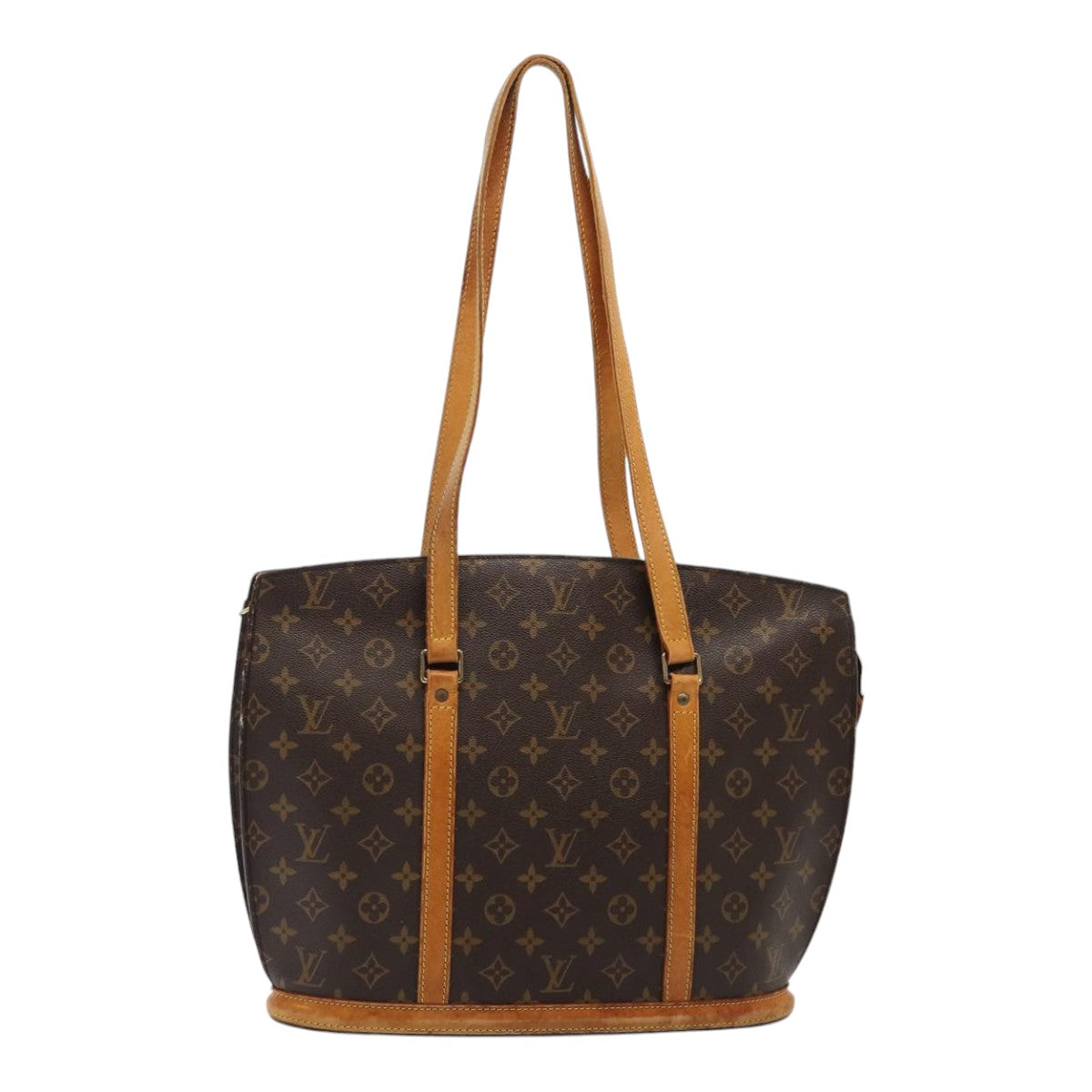 LOUIS VUITTON Monogram Babylone Tote Bag LV Auth