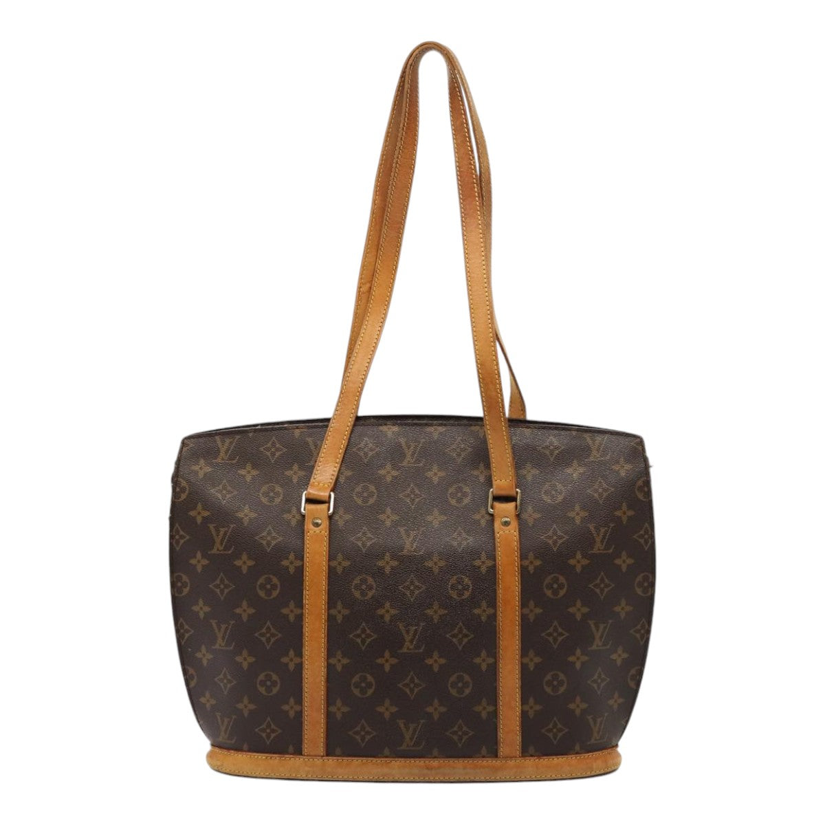 LOUIS VUITTON Monogram Babylone Tote Bag LV Auth