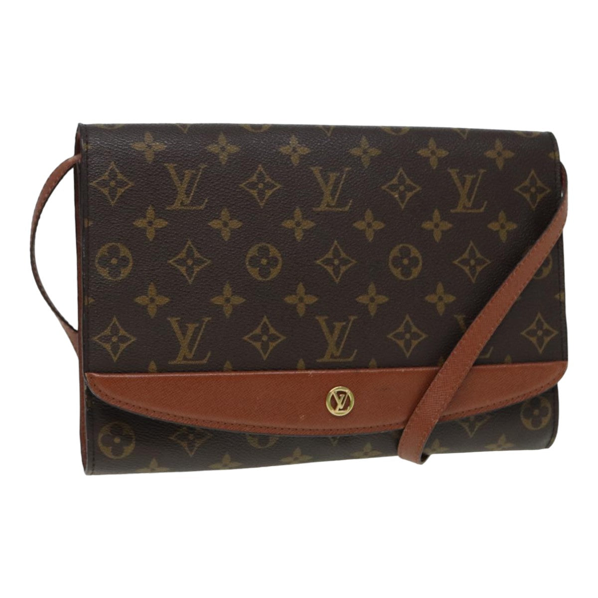 LOUIS VUITTON Monogram Bordeaux 27 Shoulder Bag LV Auth