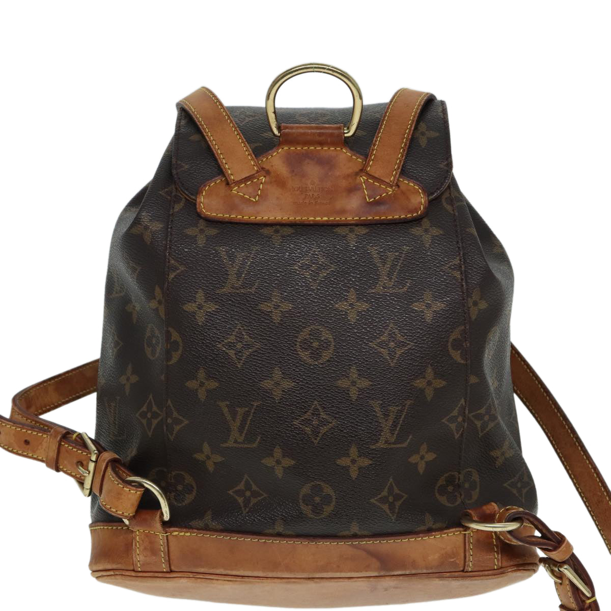 LOUIS VUITTON Monogram Montsouris MM Backpack LV Auth