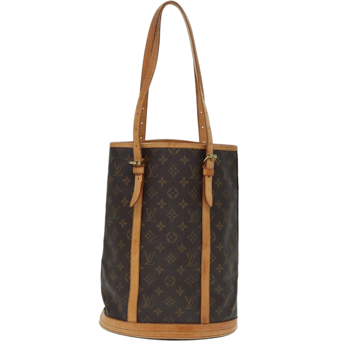 LOUIS VUITTON Monogram Bucket GM Shoulder Bag LV Auth