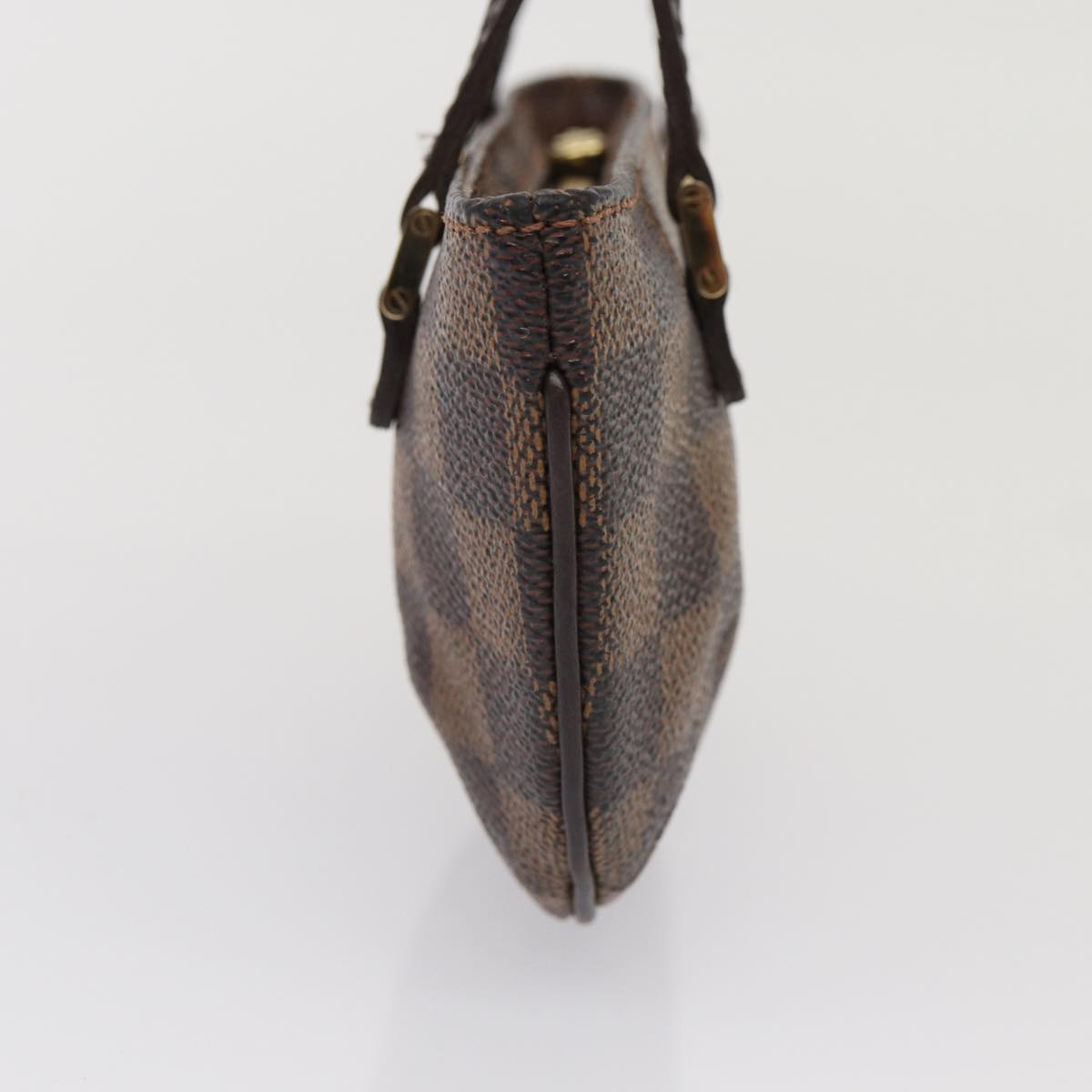 LOUIS VUITTON Damier Ebene Manosque GM Accessory Pouch LV Auth