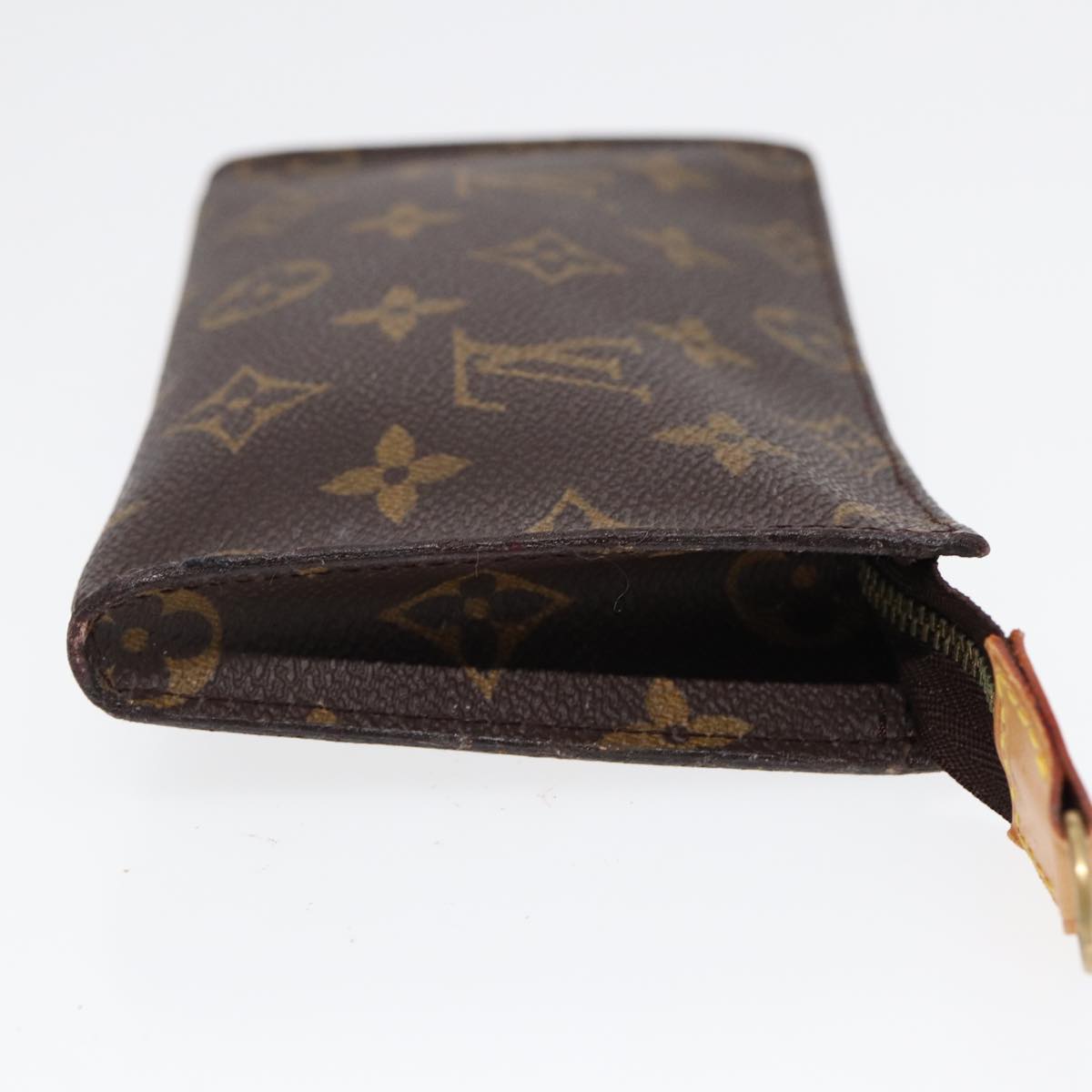 LOUIS VUITTON Monogram Bucket PM Accessory Pouch LV Auth