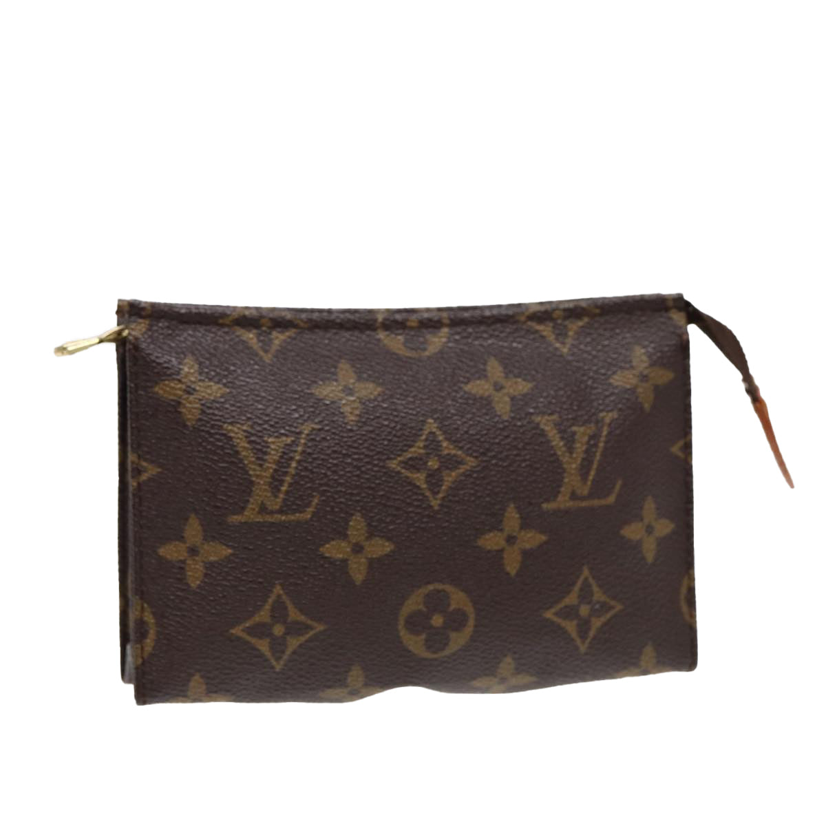 LOUIS VUITTON Monogram Poche Toilette 15 Pouch LV Auth