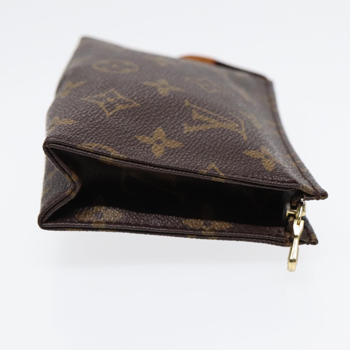 LOUIS VUITTON Monogram Poche Toilette 15 Pouch LV Auth