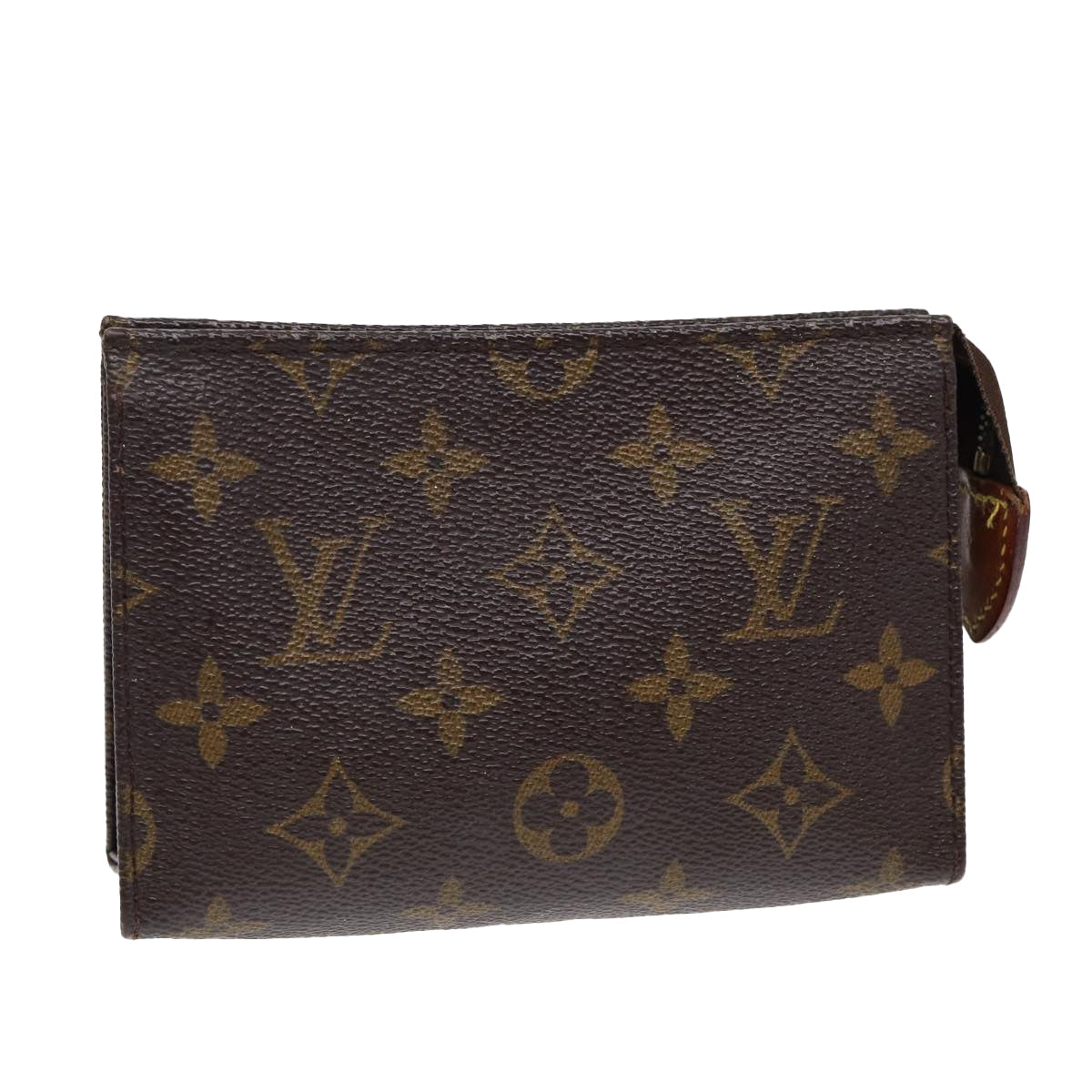 LOUIS VUITTON Monogram Poche Toilette 15 Pouch LV Auth