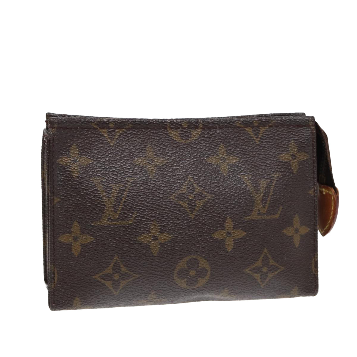 LOUIS VUITTON Monogram Poche Toilette 15 Pouch LV Auth