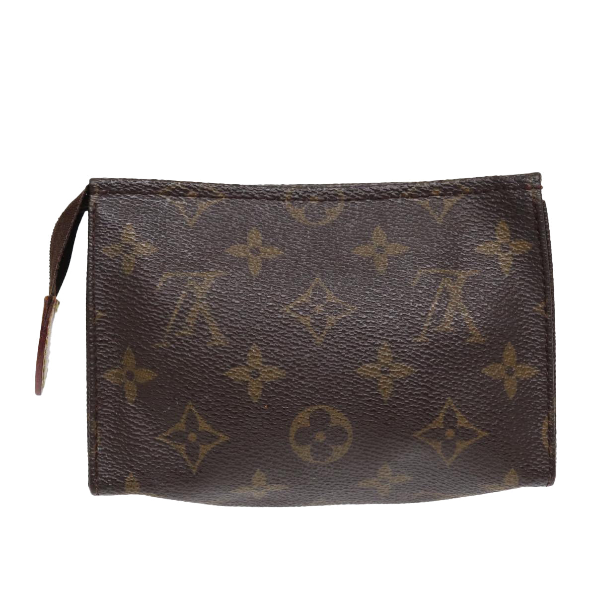 LOUIS VUITTON Monogram Poche Toilette 15 Pouch LV Auth