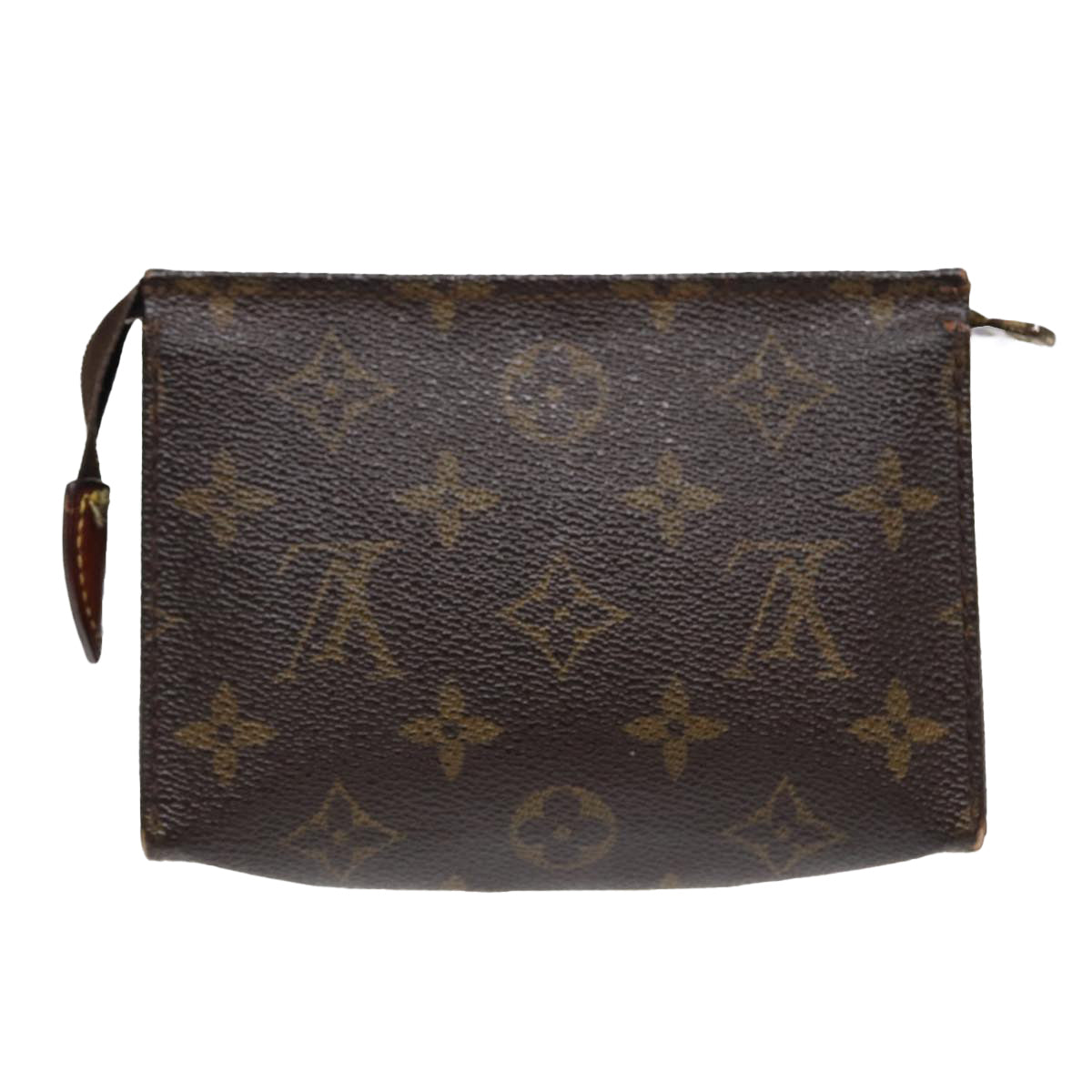 LOUIS VUITTON Monogram Poche Toilette 15 Pouch LV Auth