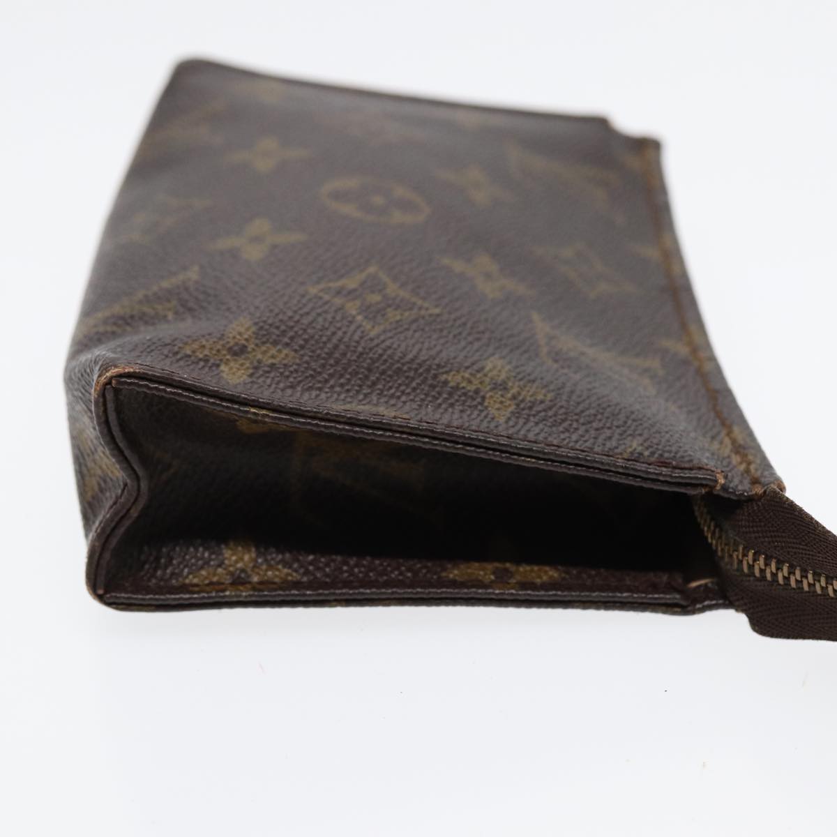 LOUIS VUITTON Monogram Poche Toilette 15 Pouch LV Auth