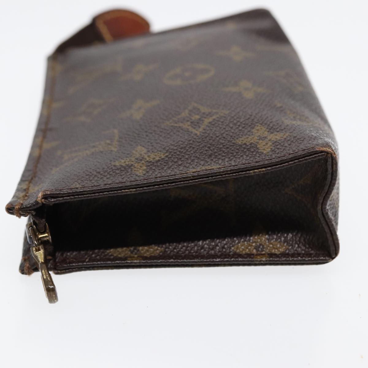 LOUIS VUITTON Monogram Poche Toilette 15 Pouch LV Auth