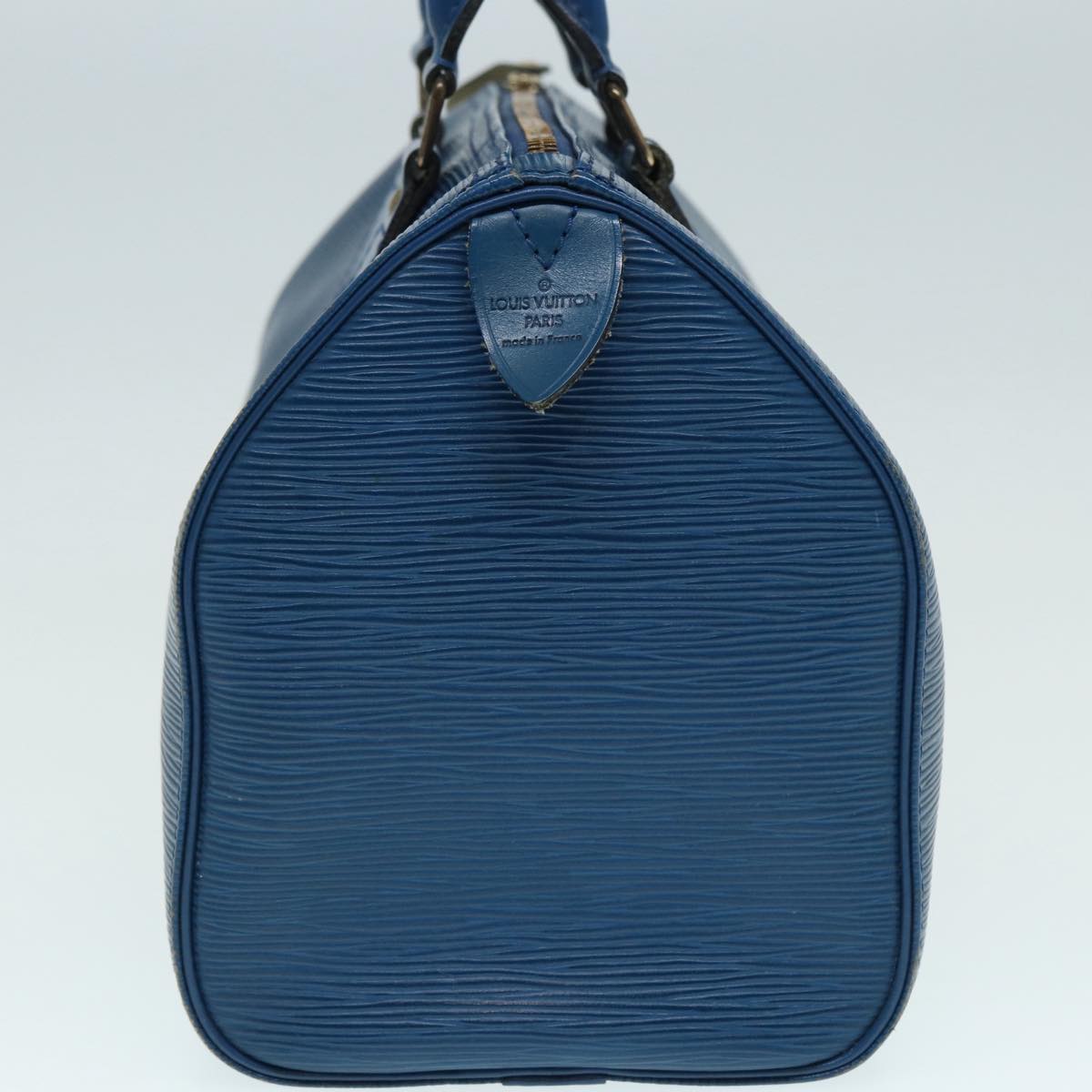 LOUIS VUITTON Epi Hand Bag Toledo Blue LV Auth