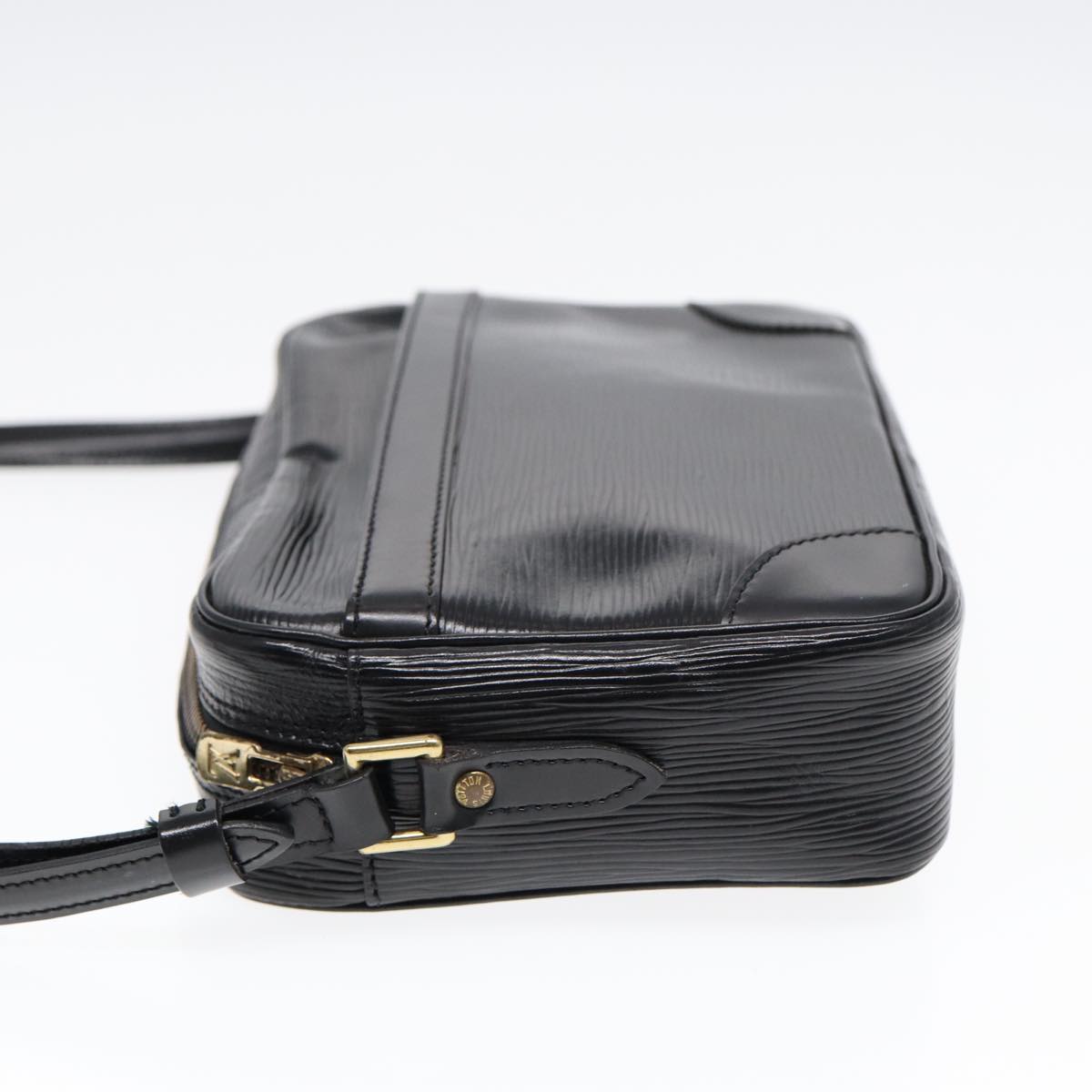 LOUIS VUITTON Epi Trocadero 23 Shoulder Bag Black LV Auth