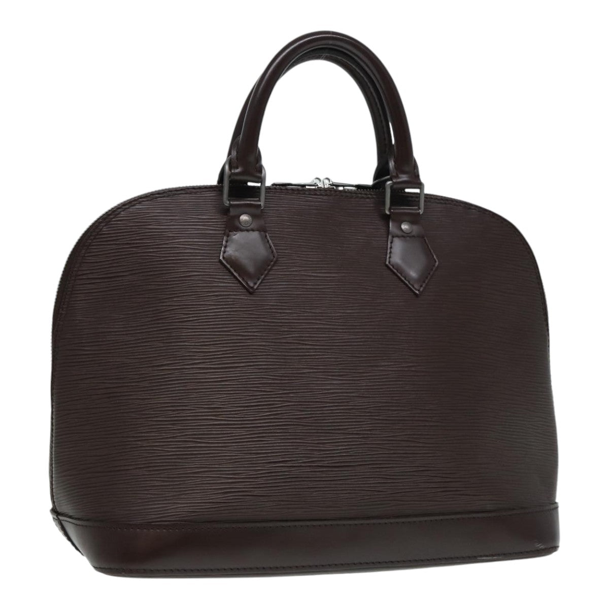LOUIS VUITTON Epi Alma Hand Bag Mocha M5214D LV Auth