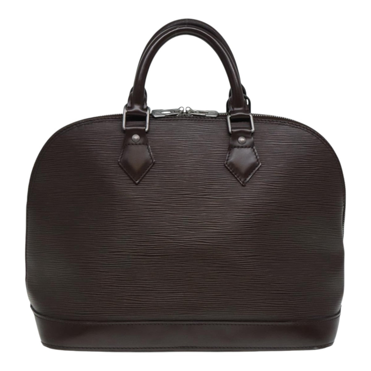 LOUIS VUITTON Epi Alma Hand Bag Mocha M5214D LV Auth